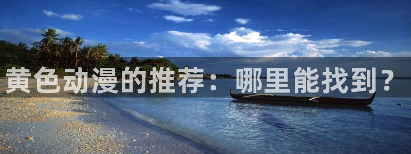 里番动画网站：黄色动漫的推荐：哪里能找到？