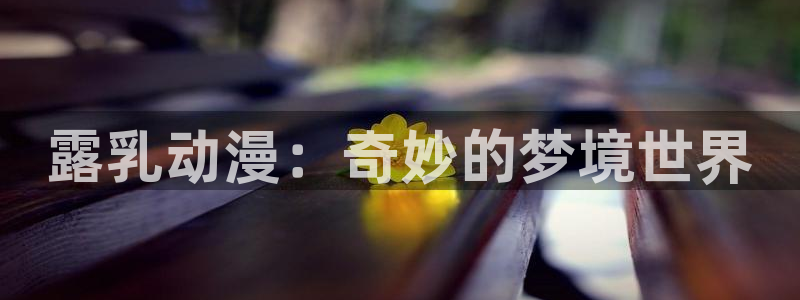 求里番动漫网站：露乳动漫：奇妙的梦境世界